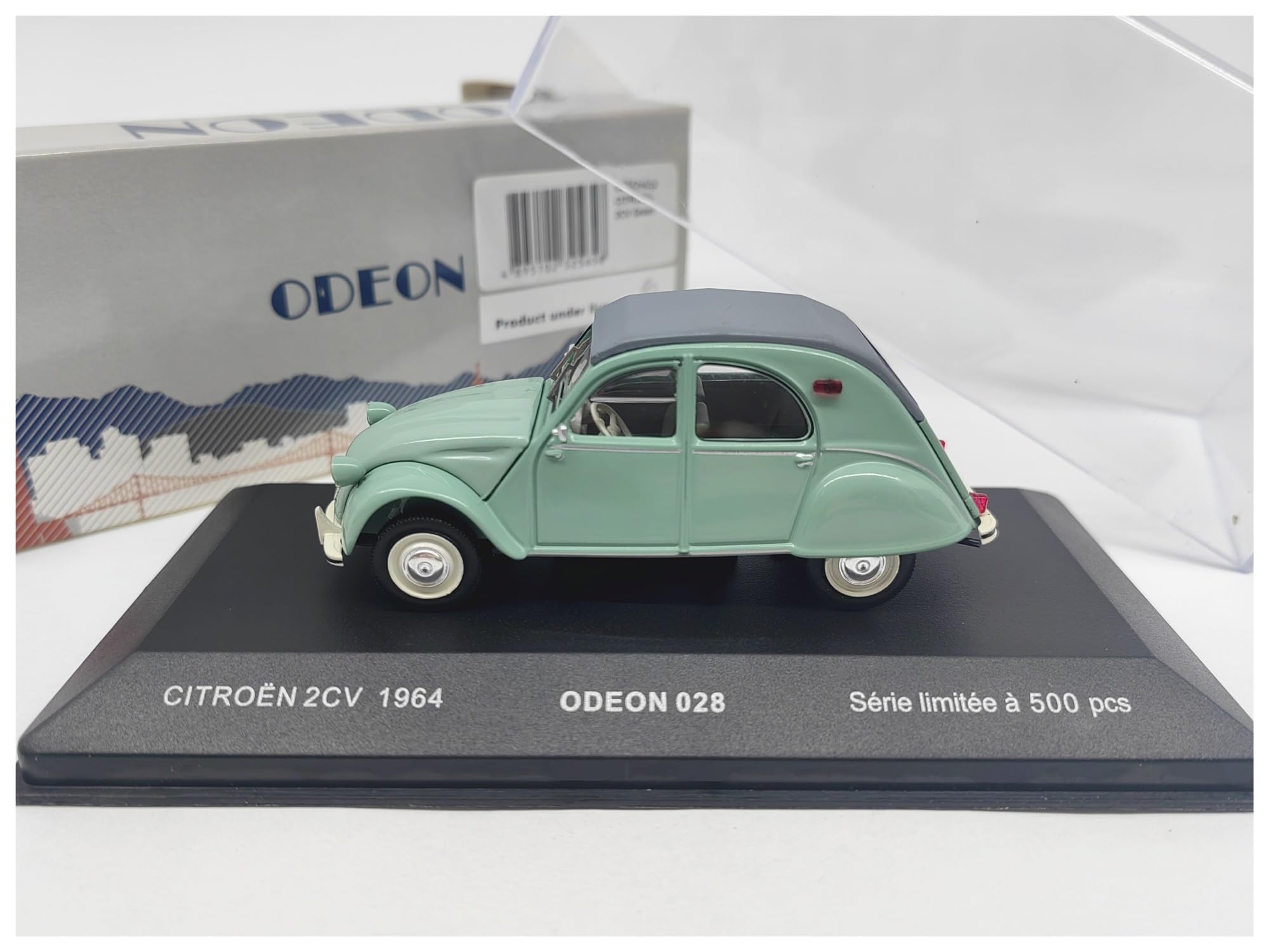 Amazon | ミニカー シトロエン 2CV 1964 1:43 合金製自動車モデル 完成